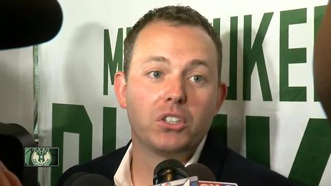 Milwaukee Bucks introduce new GM, Jon Horst