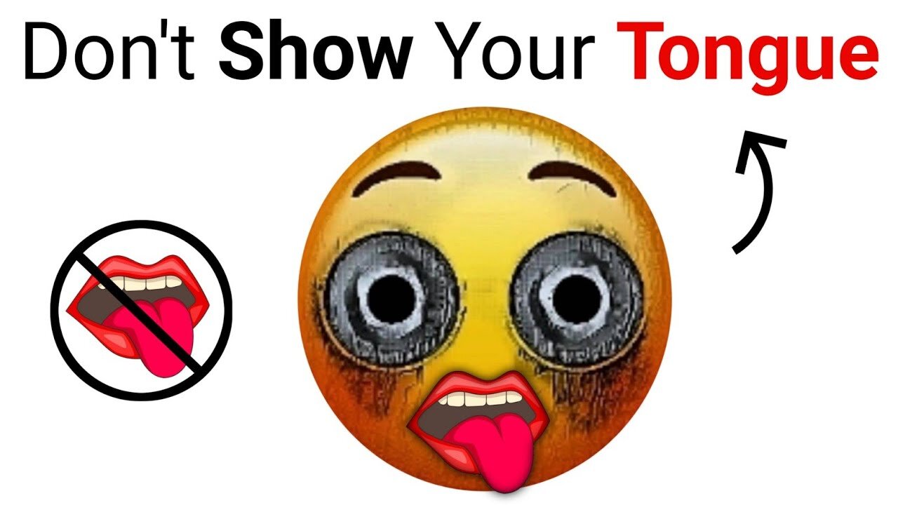 Don't Show Your Tongue while watching this video...(New)