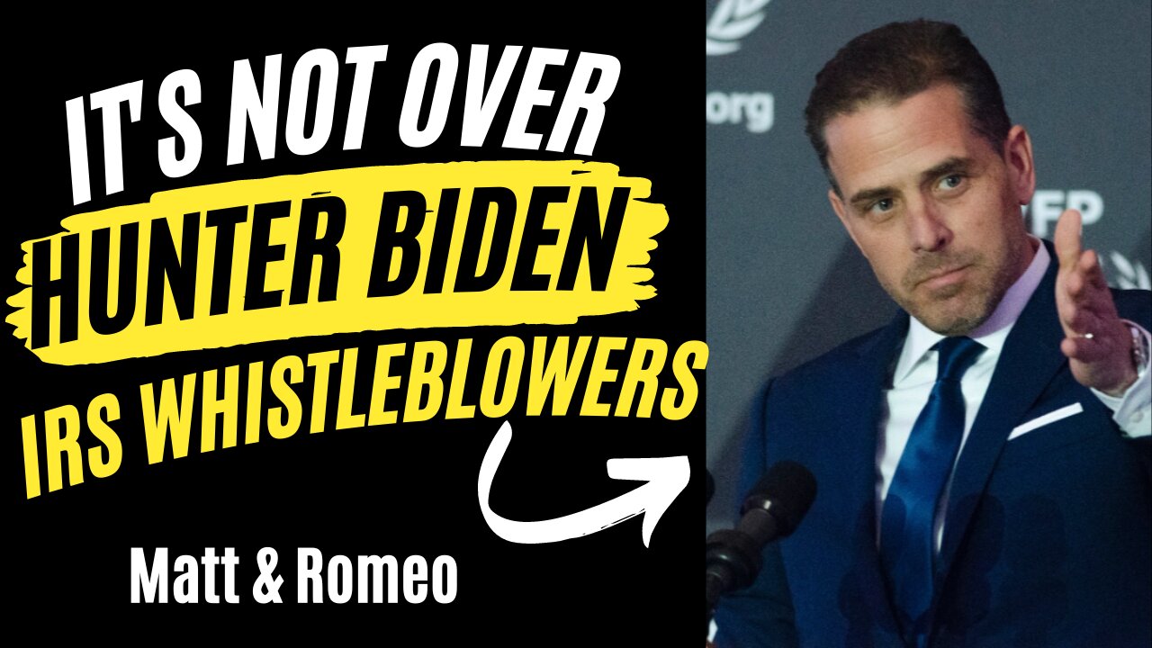 IRS Whistleblowers Say Biden's DOJ Directly Interfered in the Hunter Biden Criminal Investigation.