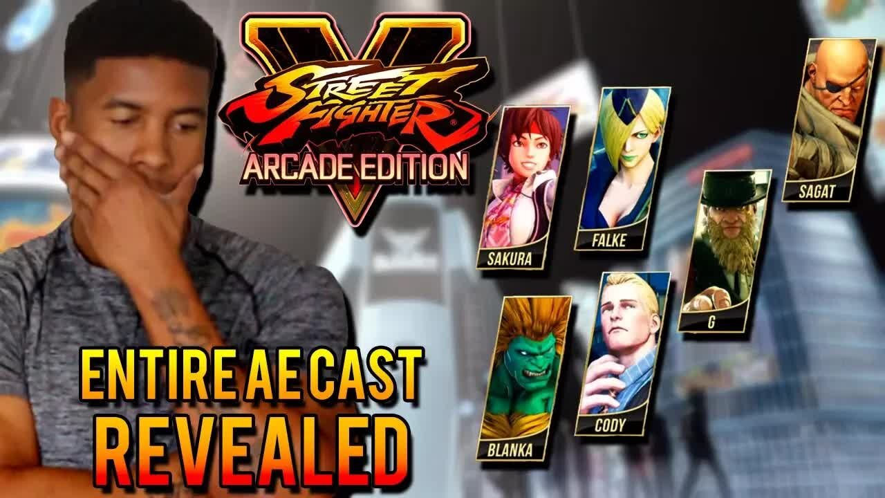 Street Fighter V ARCADE EDITION SAKURA TRAILER CINEMATIC OPENING THOUGHTS [Low Tier God Reupload]