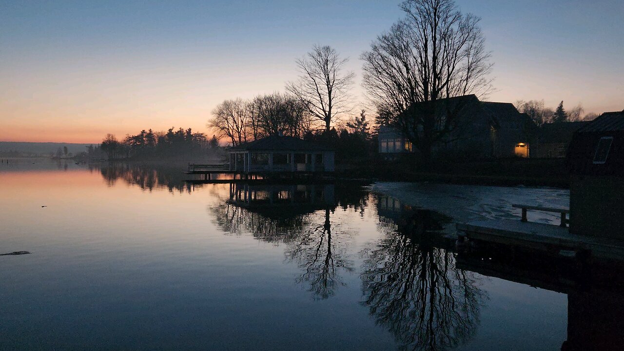 Sunset St. Lawrence River