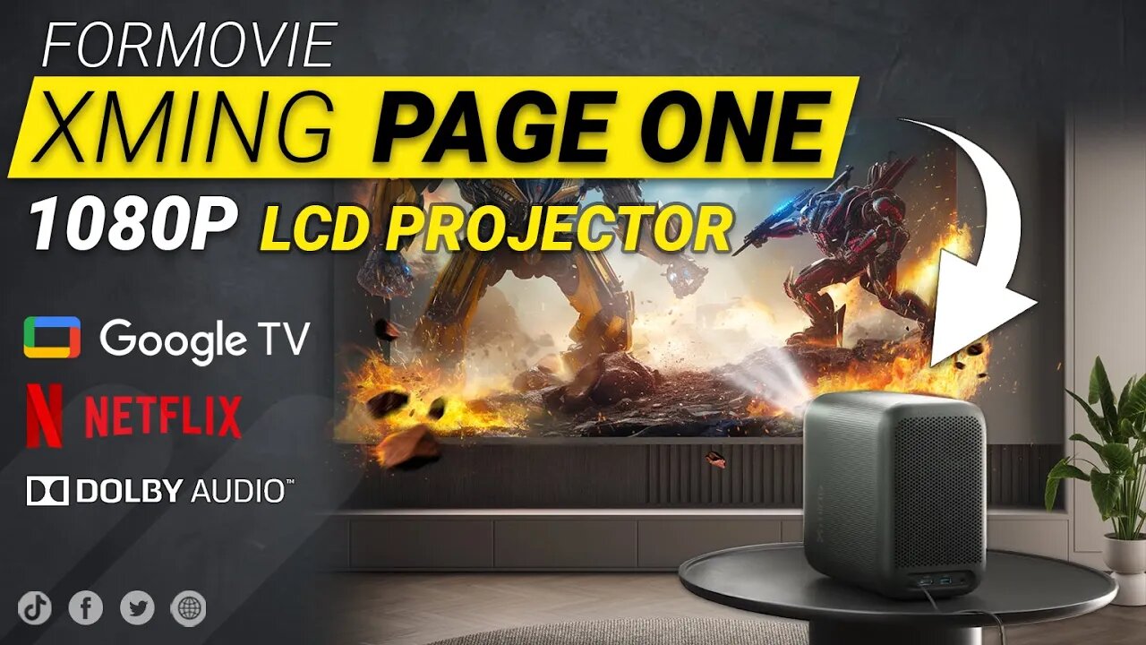 📽️ Best Projector 2023 Under $400? 📽️ Xming Page One | Unboxing | Review