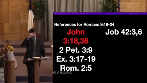 Romans 9:19-24 (Bible Study) 9/18/22 AM