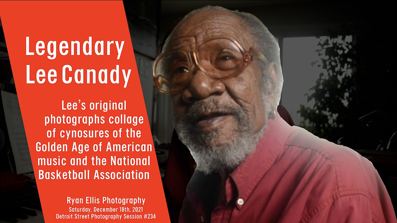 Legendary Lee Canady: Original Photographs Collage Of Golden Age Of Music & NBA Cynosures