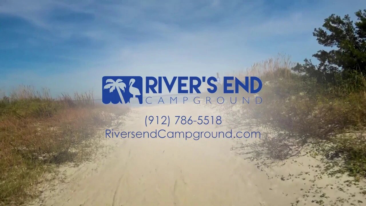 Walk to the Beach from River's End Campground and RV Park on Tybee Island Georgia