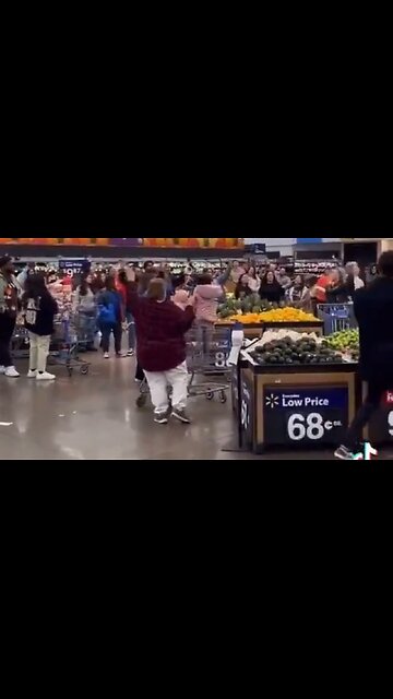 Finally: A Flash Mob Turns Up To Walmart Not To Beat And Rob Everyone But To Praise The Lord