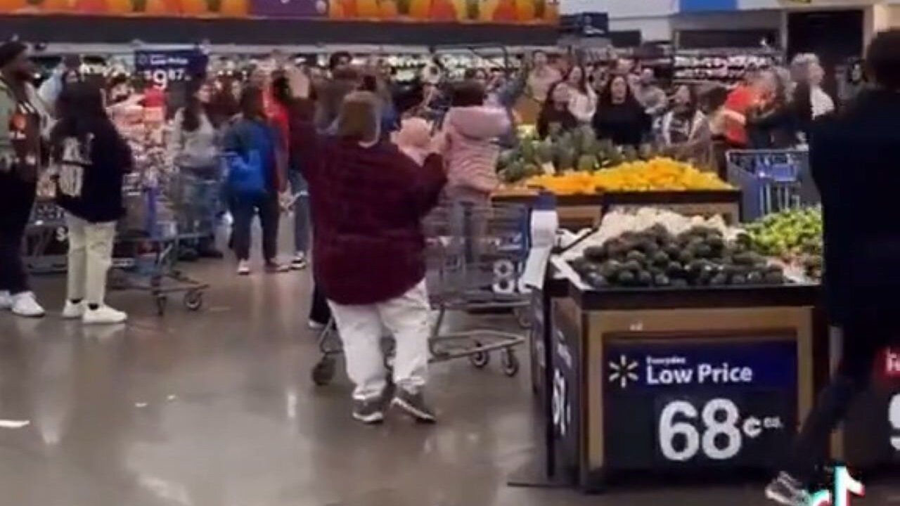 Finally: A Flash Mob Turns Up To Walmart Not To Beat And Rob Everyone But To Praise The Lord