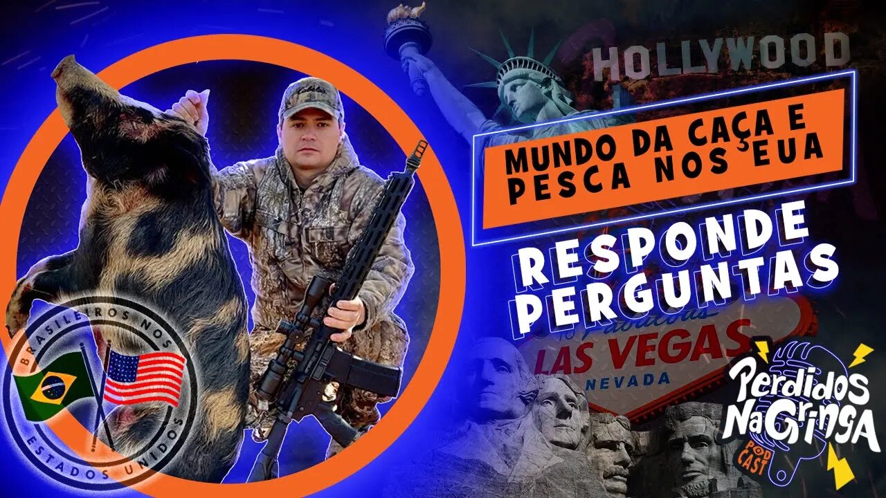 Mundo da Caça e Pesca nos EUA - Responde Perguntas | 071 #Perdidospdc #pescaesportiva