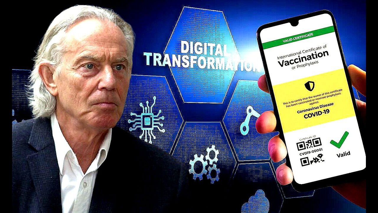 Tony przechwala się, że cyfrowe identyfikatory WEF „wkrótce będą obowiązkowe w Wielkiej Brytanii”