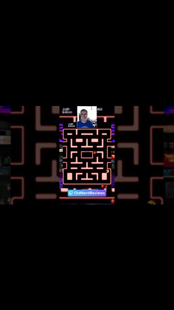 Playing Ms Pac Man - Night Of Classic Games! 🎮 #shorts