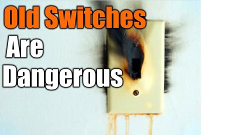 Broken Light Switch Can Cause House Fire ??!!! | THE HANDYMAN |