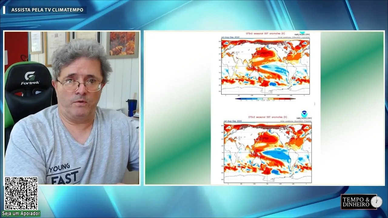 La Niña vai até o final do ano aliada as águas frias do Atlântico e do Pacifico