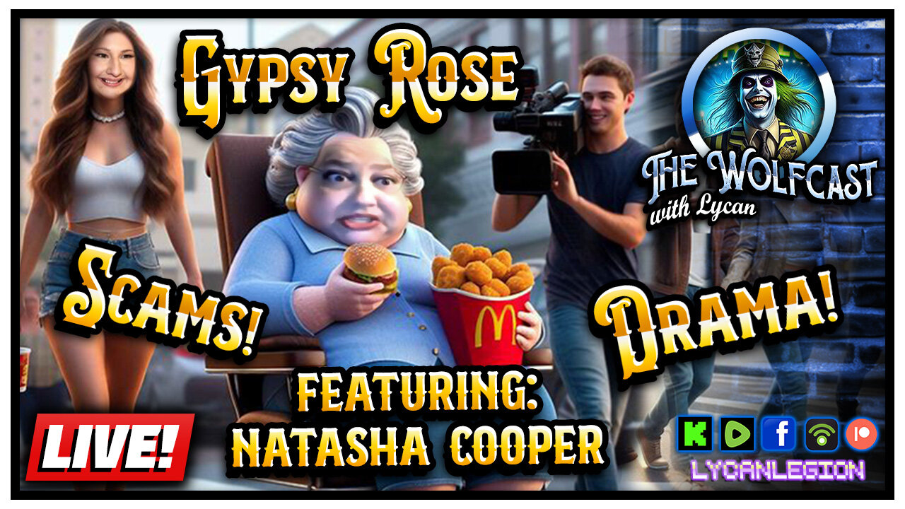 Did Gypsy Rose CUCK Ryan Anderson? + Natasha Cooper's SLANDER! | The Wolfcast (4/8/24)