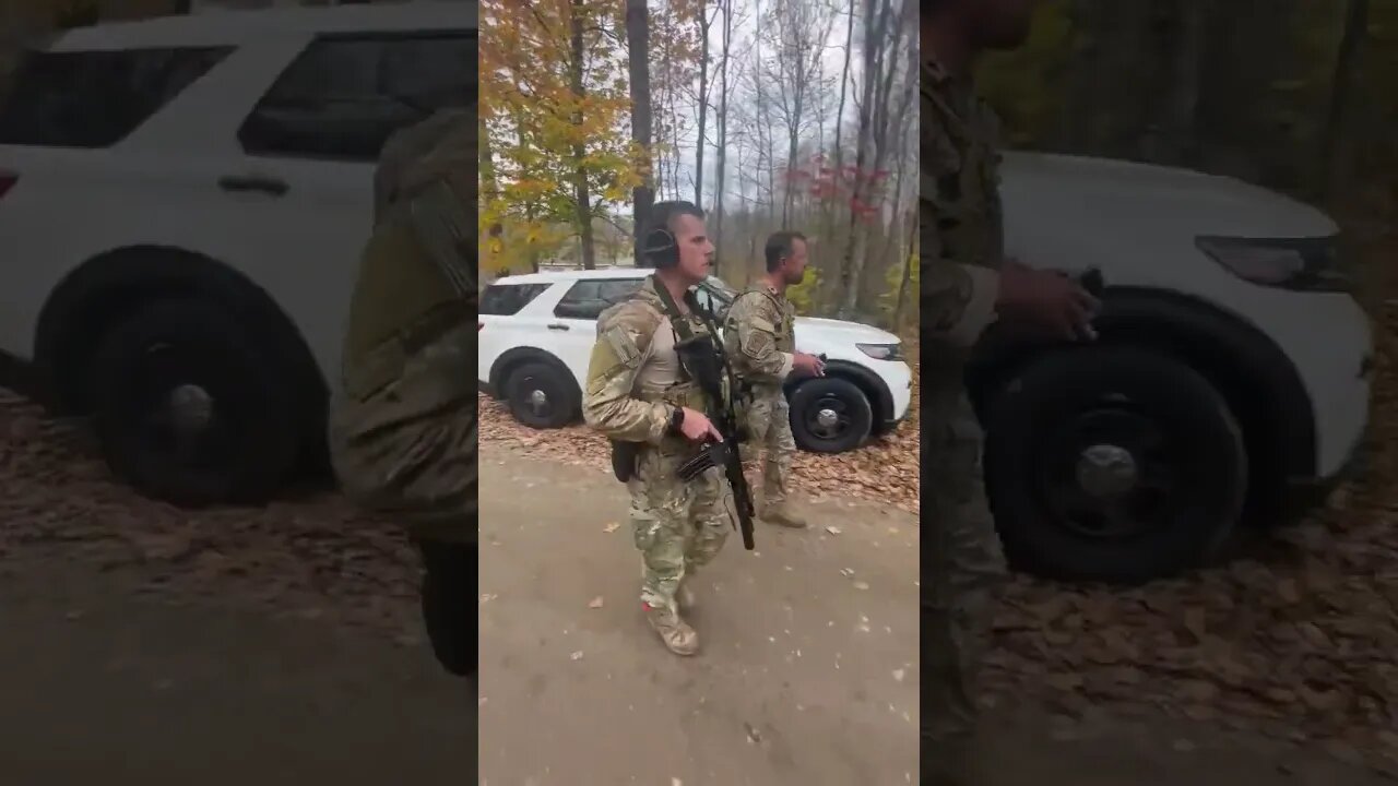 A look at some of the police officers of Peter Vier Rd in Durham, Maine.