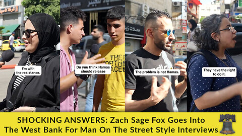 SHOCKING ANSWERS: Zach Sage Fox Goes Into The West Bank For Man On The Street Style Interviews
