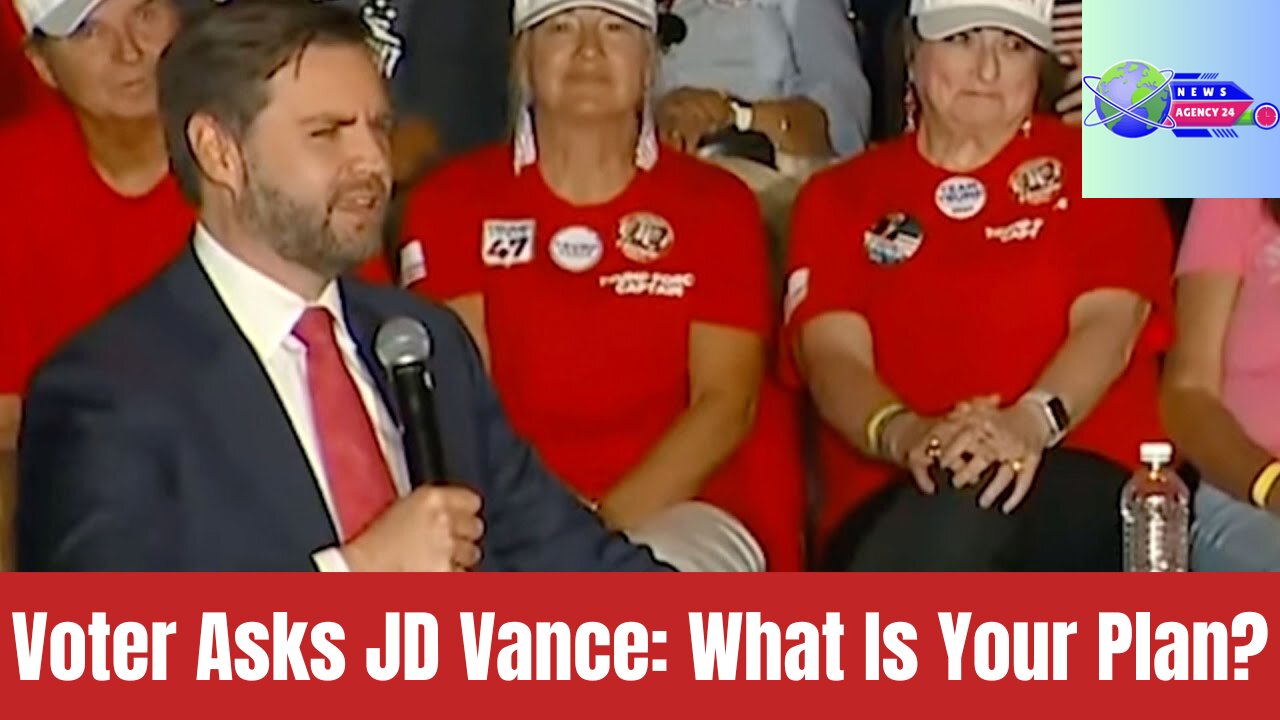 Voter Asks JD Vance: 'What Is Your Plan?