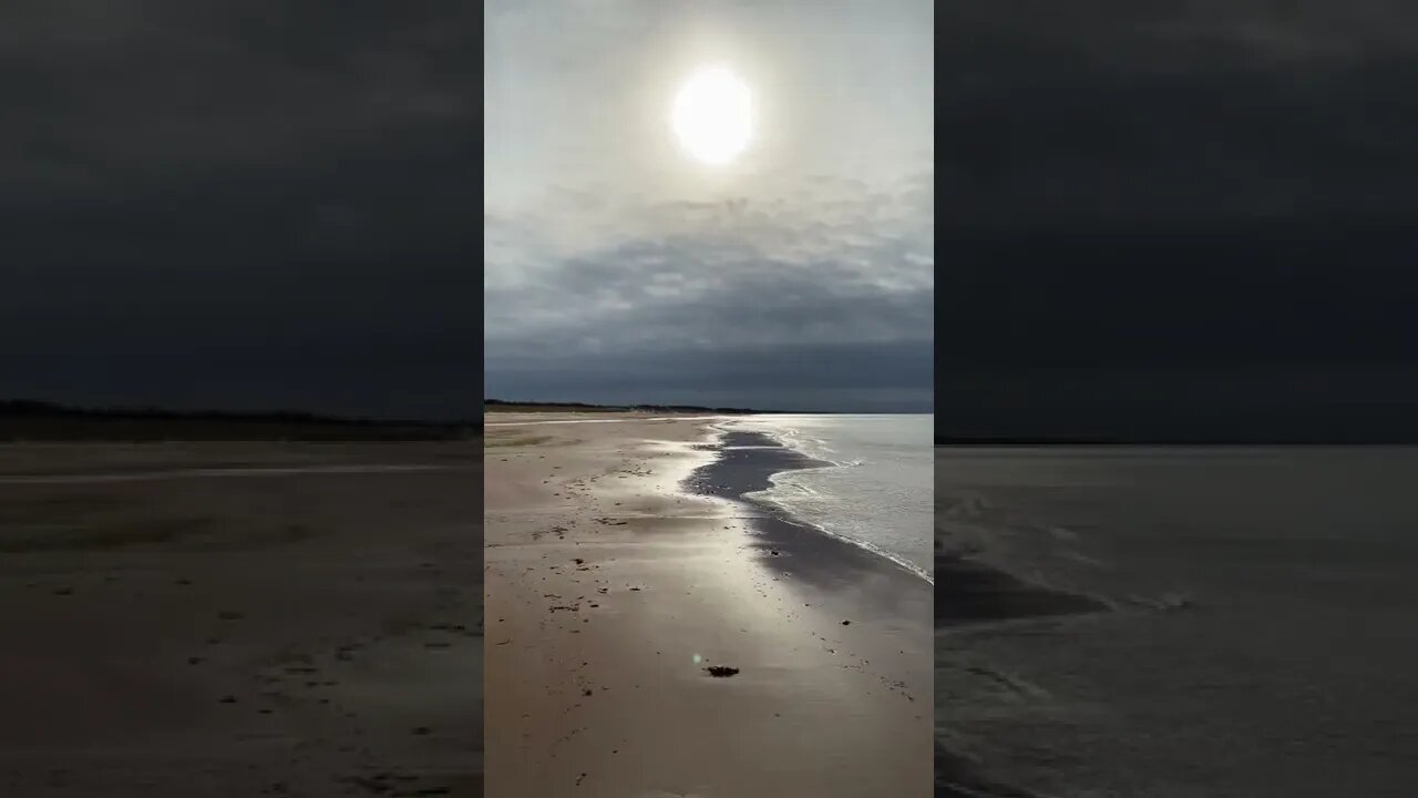 Beautiful skies at the beach