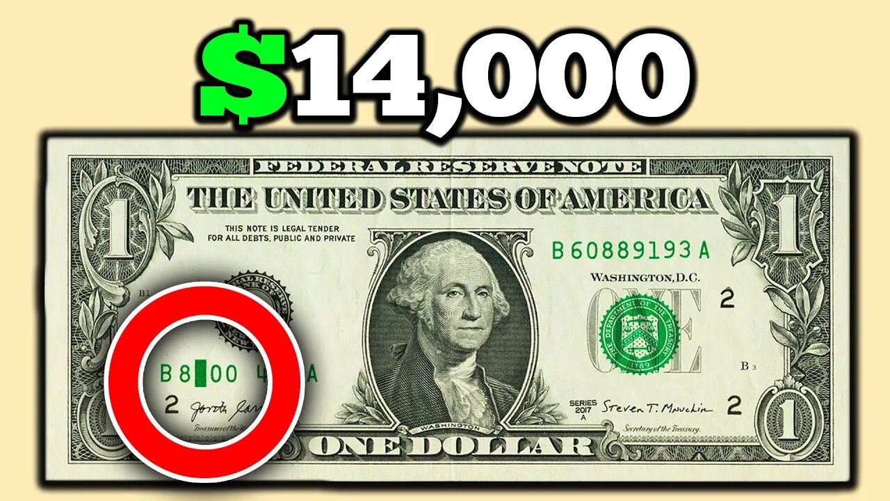 Rare Dollar Bills Worth Money - Paper Money Errors!