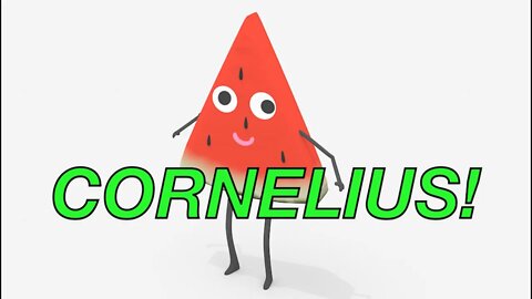Happy Birthday CORNELIUS! - WATERMELON Birthday Song
