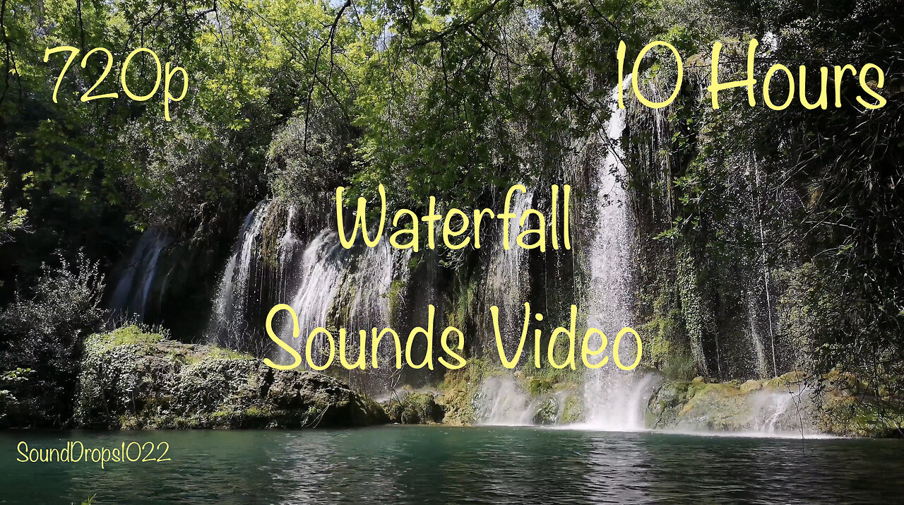 Fall Right Asleep With 10 Hours Of WaterFall Sounds Video