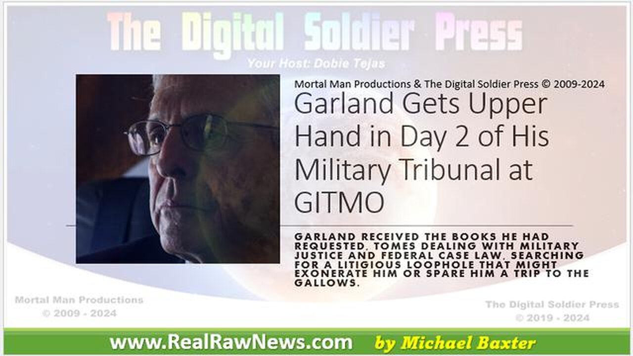 GARLAND GETS THE UPPER HAND ON DAY 2 OF TRIBUNAL