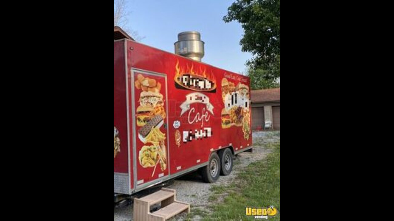 2018 Professional Mobile Kitchen Unit | 8.5' x 20' Food Vending Trailer for Sale in Indiana