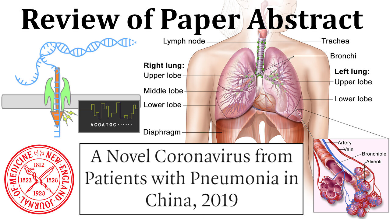 Review of Abstract of Main Paper on COVID-19 "Virus" Isolation