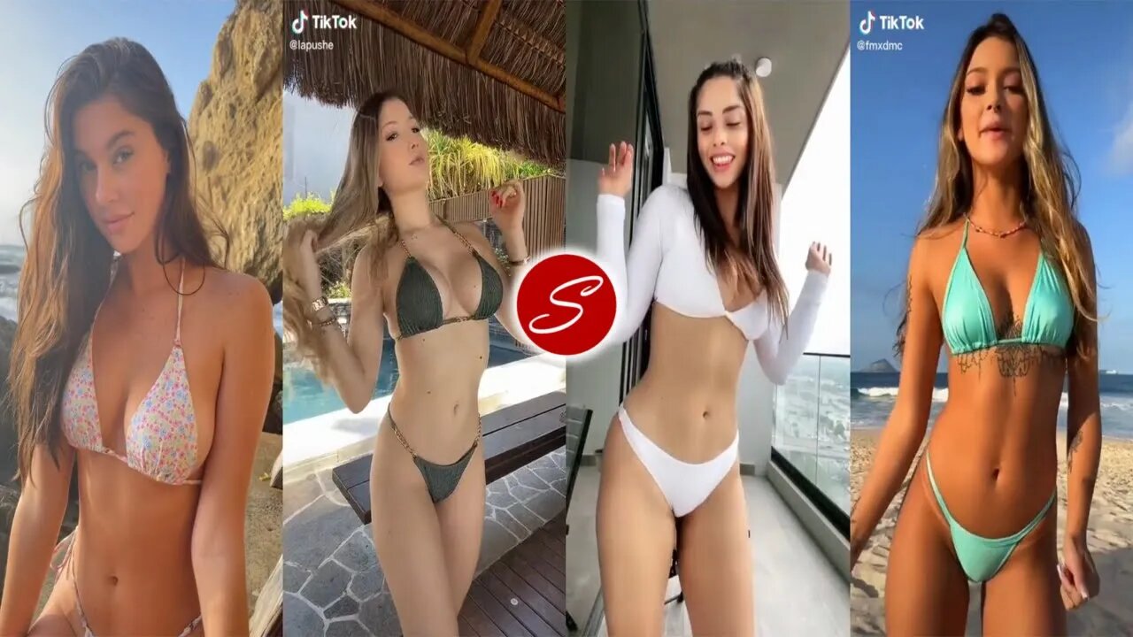 😘 Best TikTok Sexy Bikini, Hot Women in Swimsuits & Swimwear Collection #3 #bikini #tiktok