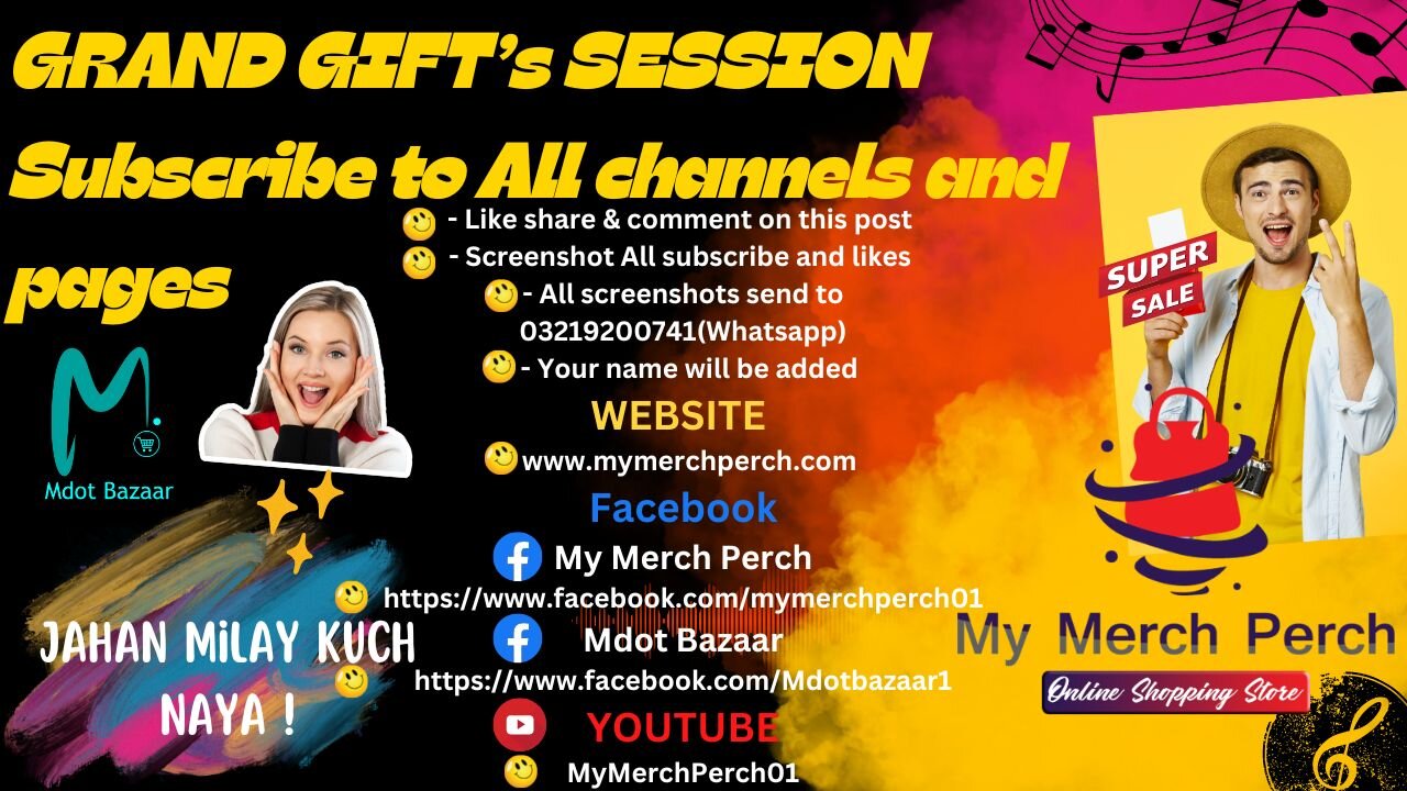 ✨Order on WhatsApp 03219200741 سیل سیل سیل😍😍😍 لوٹ لو میلا 😍😍😍 Amazon Shopping Store MY MERCH PERCH