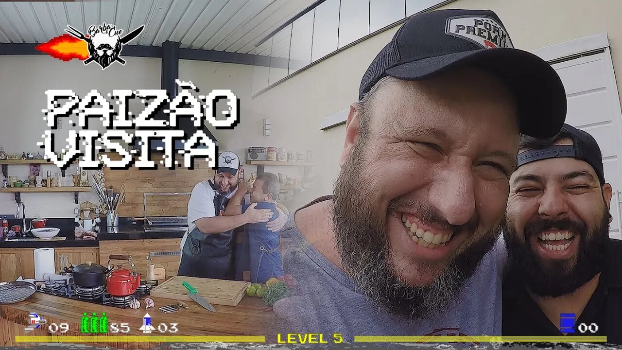 O dia que gravei com Zé Almiro e Lion BBQ | Paizão visita o canal Churrasqueadas