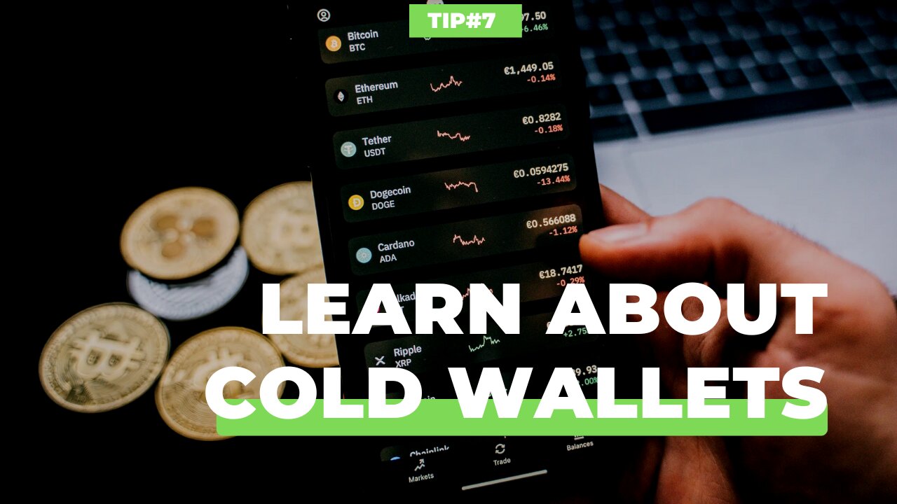 Learn About Cold Wallets In Crypto | Daily Tip #8 | The Daily Dollar |