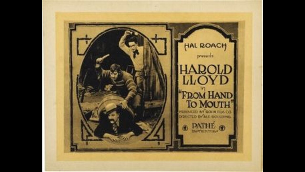 From Hand to Mouth (1919 film) - Directed by Alfred J. Goulding, Hal Roach - Full Movie