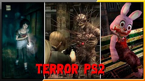 OS JOGOS DE TERROR MAIS ASSUTADORES DO PS2