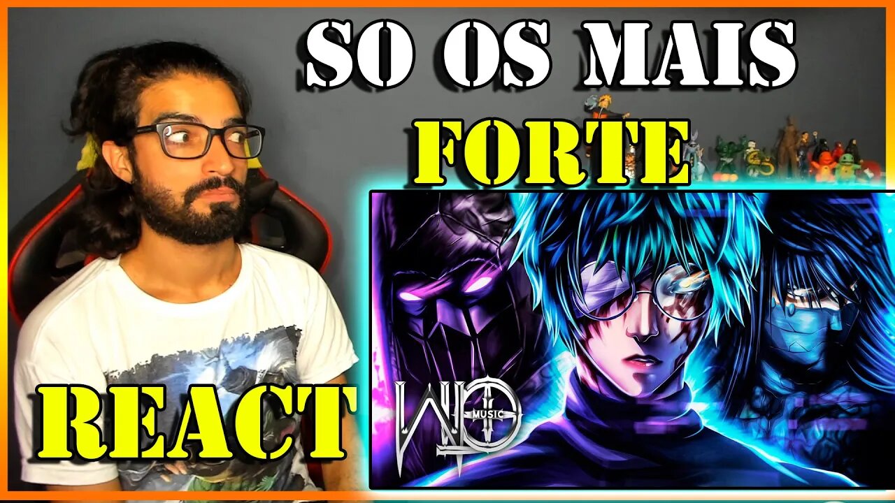 REACT - WLO x Terror do Interior - Eu Sou Rank S pt 3 [ Animes ] Prod. 808Luke