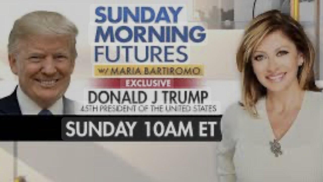 SUNDAY MORNING FUTURES with Maria Bartiromo (October 13, 2024) 1 on 1 with President Trump