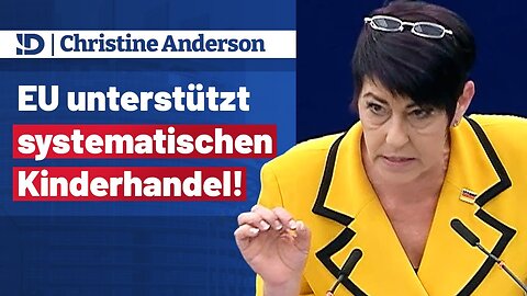 𝐂𝐡𝐫𝐢𝐬𝐭𝐢𝐧𝐞 𝐀𝐧𝐝𝐞𝐫𝐬𝐨𝐧 ▶️ EU unterstützt systematischen Kinderhandel!@AfD im EU-Parlament🙈