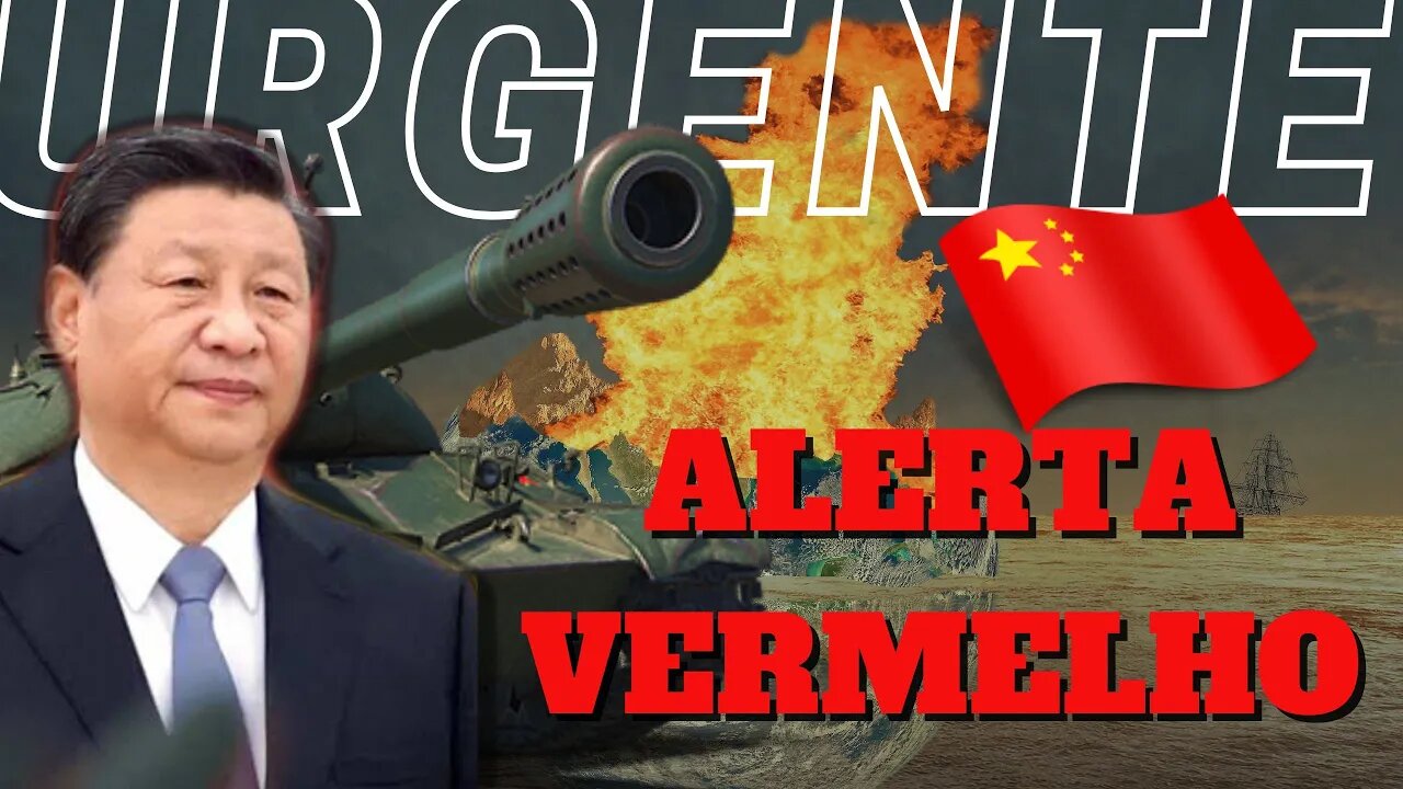 AGORA! ALERTA VERMELHO MUNDIAL - VEJA O QUE VEM AÍ ! #china #taiwan #crise #alerta