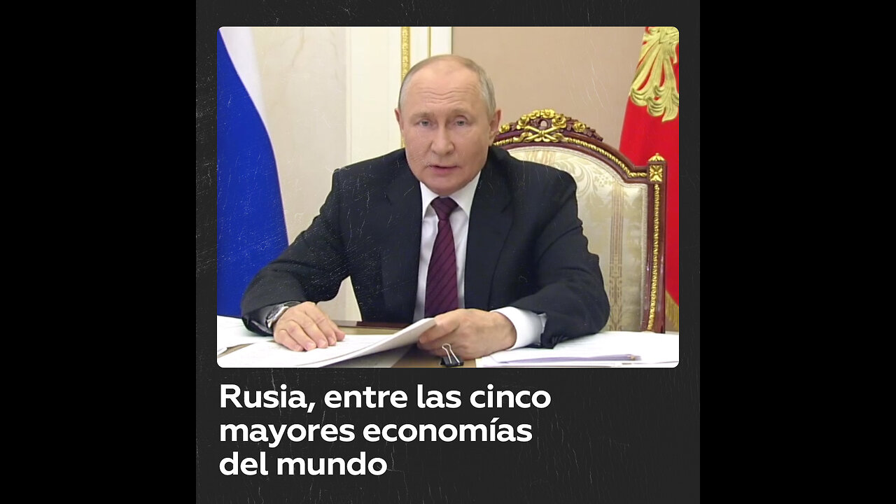 Putin: a pesar de las previsiones pesimistas, la economía rusa está a la cabeza