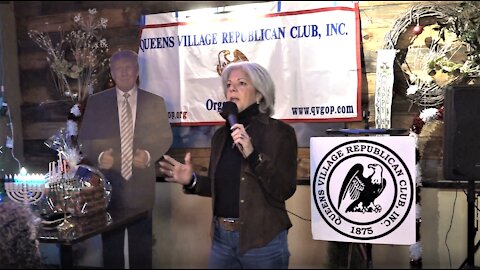 Councilwoman-Elect Vickie Paladino speaks at QVGOP Club