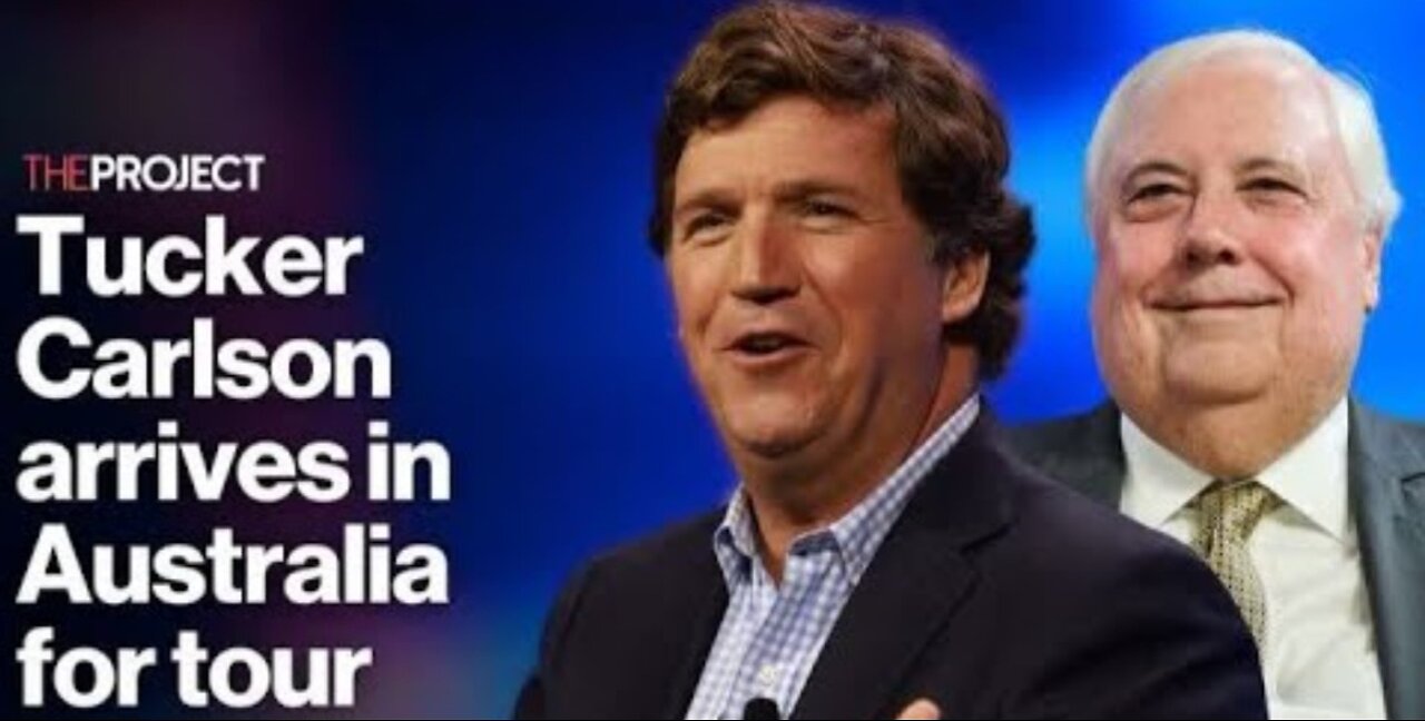 Tucker Carlson DESTROYS reporter in Australia!