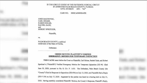 Florida judge shuts down request against mask mandate