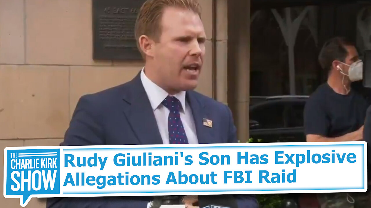Rudy Giuliani's Son Has Explosive Allegations About FBI Raid