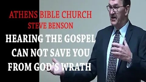 Hearing The Gospel Doesn't Save You, Believing the Gospel Does - 2 Cor 3:13-15 - Athens Bible Church
