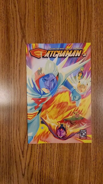 Gatchaman #3 Madcave Studios #QuickFlip Comic Review Cullen Bunn,Chris Batista