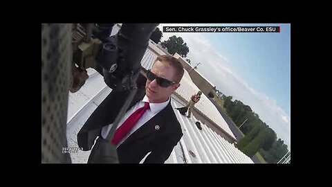 New bodycam video from Trump assassination attempt