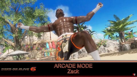 Dead or Alive 6: Arcade Mode - Zack