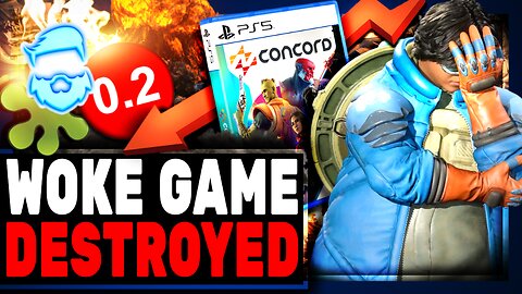 Woke Video Game Lost 200 Million Dollars! Concord Embarrassment Far Worse For Sony Than Imagined!
