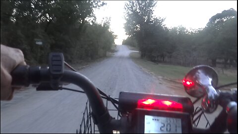 Water Run on my E-bike (2)