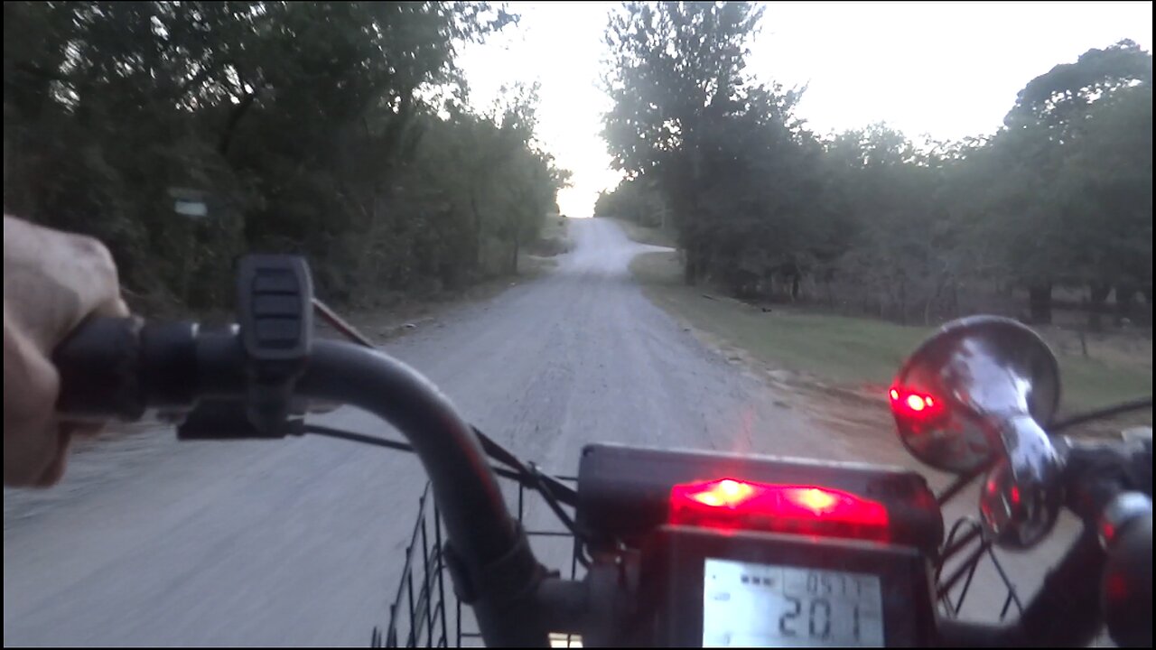 Water Run on my E-bike (2)