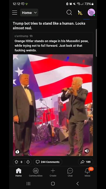 The ridicule of Trump